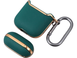 Rígido De Proteção Para Fones De Ouvido Sem Fio Com Fivela, Acabamento Metálico Elegante, Compatível Com Fones De Gokoco
