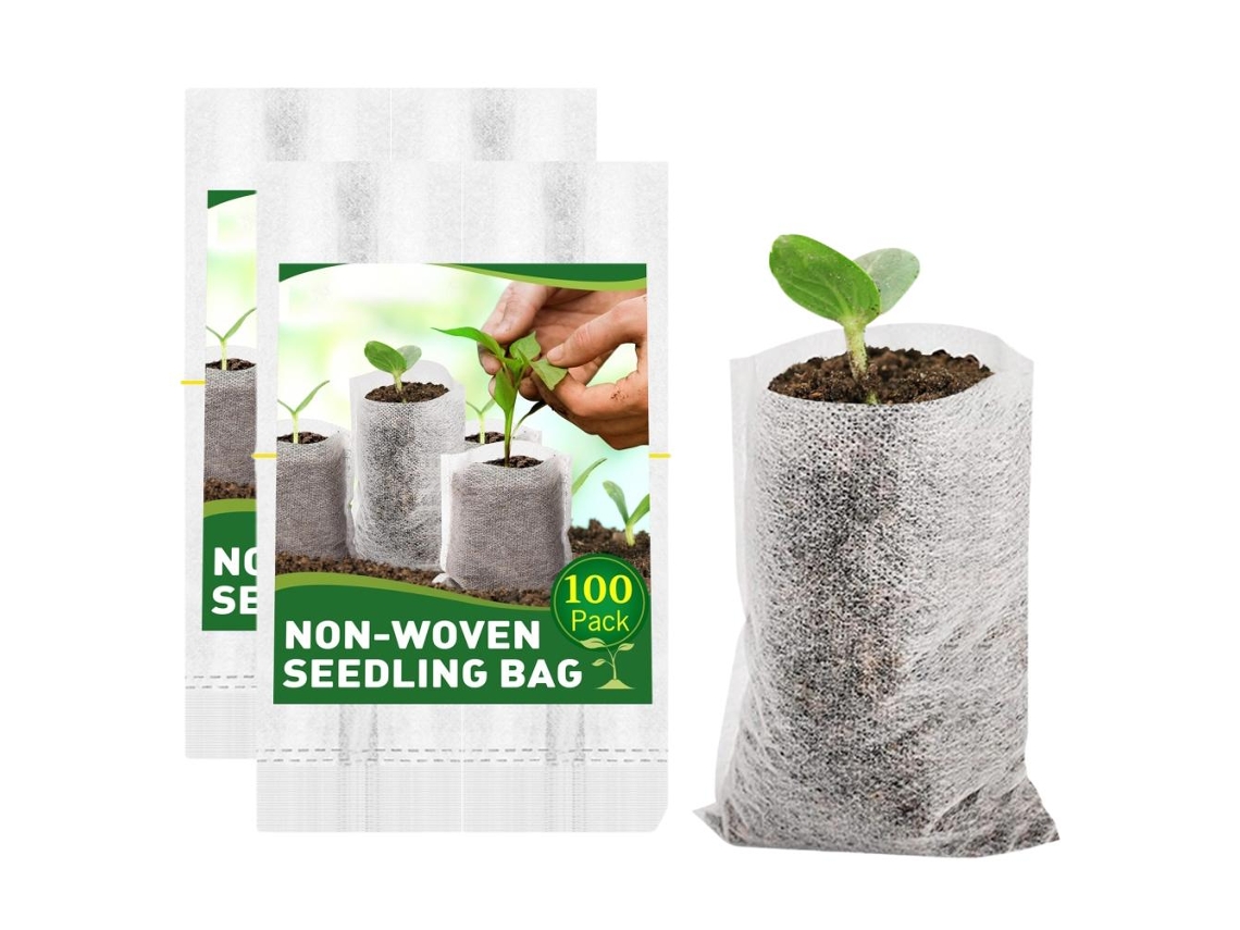 Sacos de Muda Biodegradáveis S/MARCA (18x6cm, 200 unidades)