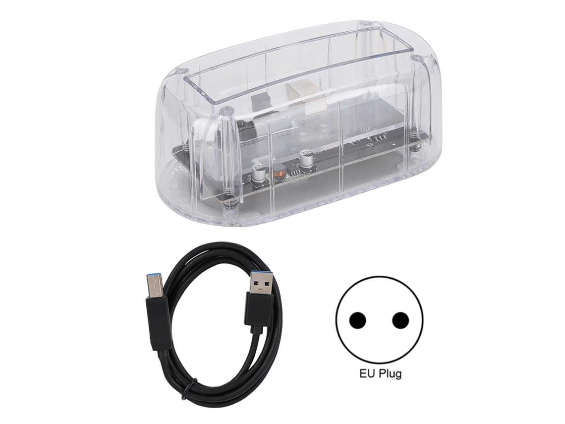 Enclosure Para Disco Rígido (suporta Discos Rígidos De 2.5/3.5 Polegadas, Ssd, Transmissão Usb 3.0 De Alta Velocidade)