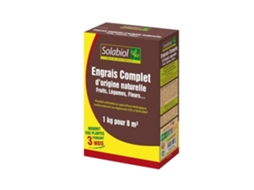 Fertilizante completo Soconat1, marrom, 1 kg Solabiol