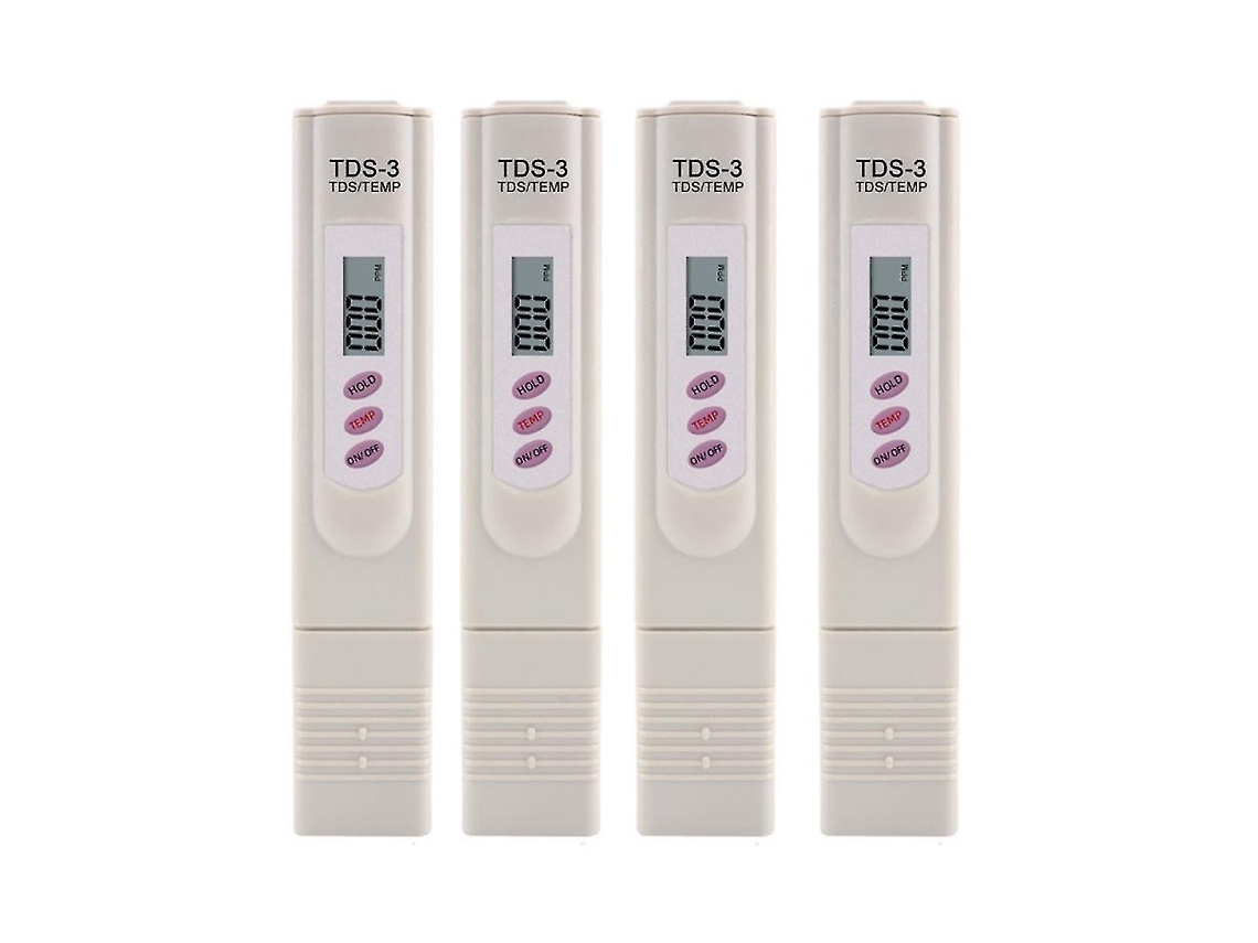 Medidor De Tds Com 4 Peças, Testador De Qualidade Da Água, Caneta Com Filtro, Teste De Qualidade Da Água Para Água Potável/natação Slowmoose