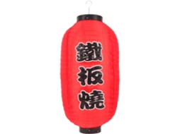 Luminária Decorativa Suspensa Estilo Lanterna Japonesa para Iluminação Ambiente Interna e Externa. SFUSHOS