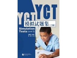 Livro YCT Simulation Tests Level 2 de Jiang Li Ping Bian Cao Gang (Inglês)