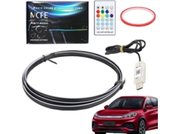 Fibra Ótica Automotiva - Decoração Com Fita De Led Para Interiores