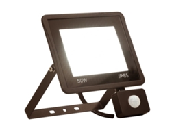 Refletor Led, 50w, Branco Quente, Para Destaque Em Teto, Jardim, Fachada Ou Áreas Exteriores