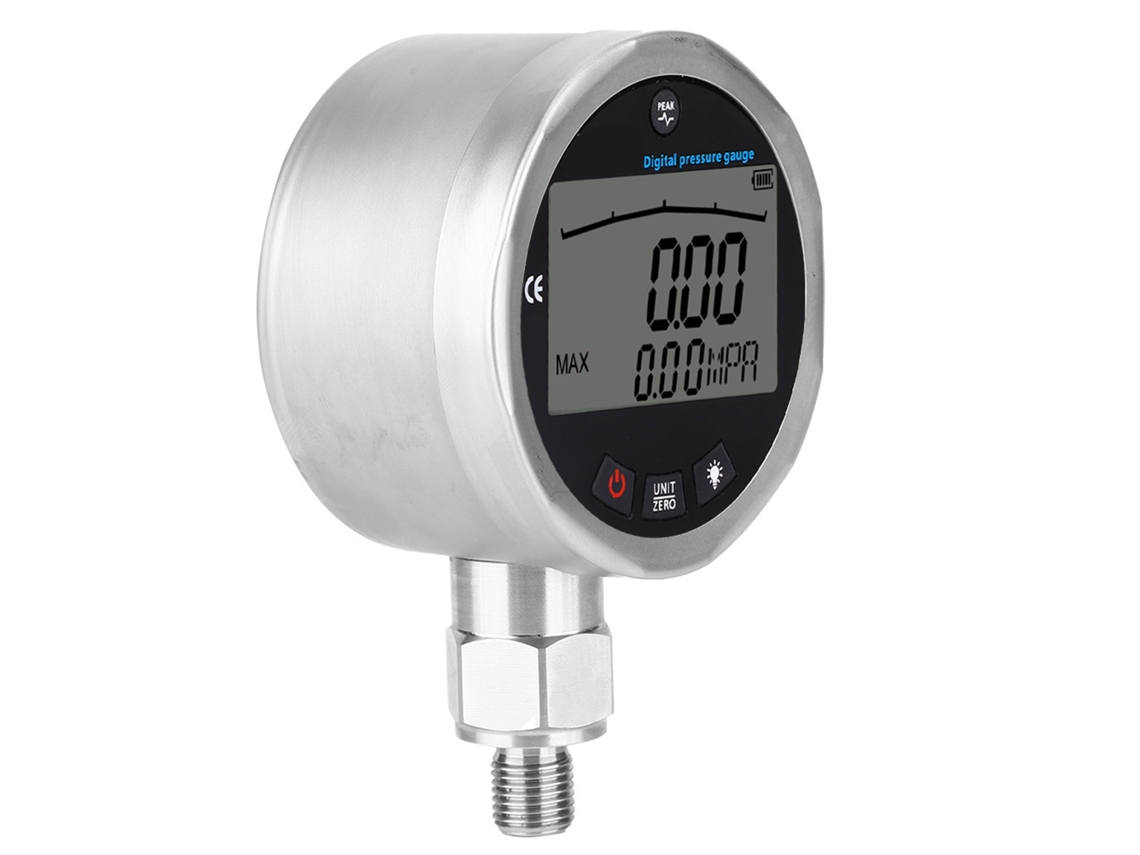 Laxiscreed Manómetro Digital Hidráulico 400 Bar Com Interface G1/4 Para Medição Precisão