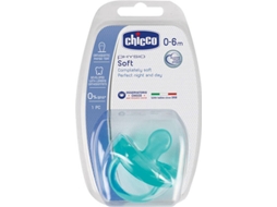 Chupeta Silicone CHICCO Physiosoft Azul ( 0-6 Meses )