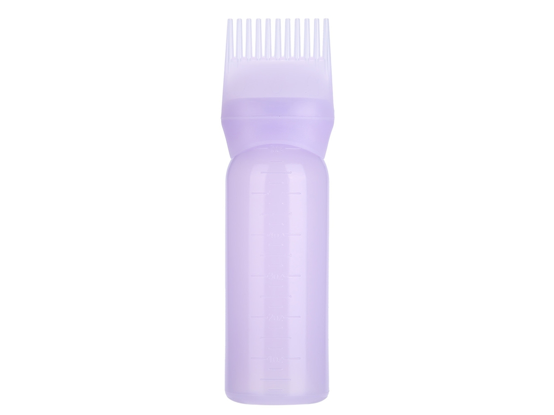 Aplicador De Tinteiro Para Cabelos Roxos De 160 Ml Pincel, Pente E Garrafa De Shampoo Other