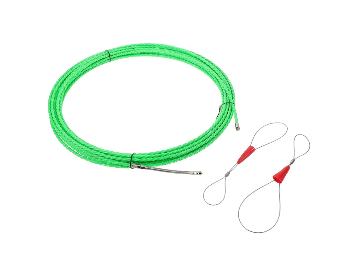 Ferramenta Para Puxar Cabos Elétricos Em Aço, Leve E Portátil, Com Cabeça De Rolo.