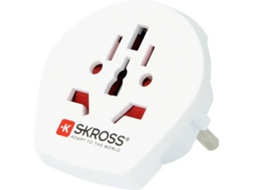 Adaptador de Viagem SKROSS Mundo-Europa POS Branco (4000 W)