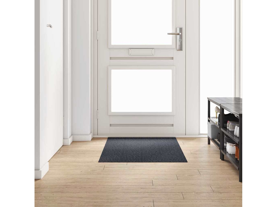 Vidaxl Runner De Carpete Antracite 80 X 150 Cm Tecido