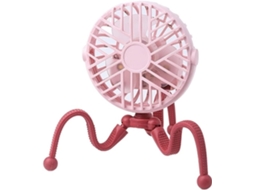 Usb Mini Ventilador Mesa Portátil 3 M para Uso Doméstico e Externo