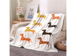 Manta de Flanela Fansu Estampa 3d Quente e Macia Microfibra Ideal para o Inverno Perfeita Cama Ou Sofá Adequad