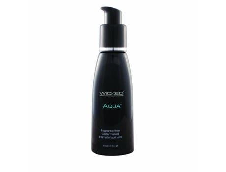 Lubrificante à Base de Água Livre de Fragrâncias Aqua 60 ml WICKED