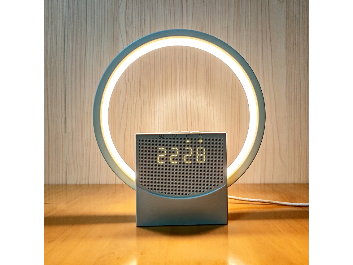 Simulador Não Correspondido De Sol Para O Quarto, Com Bluetooth Embutido E Ruído Branco E Velado.