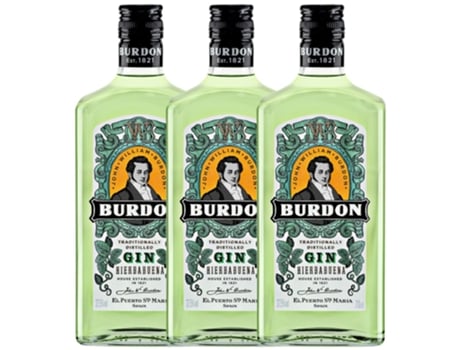 Gin CABALLERO Caballero Burdon Hierbabuena Gin (0.7 L - 3 unidades)