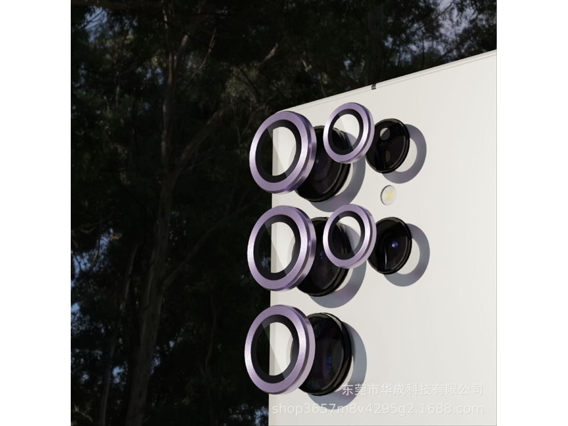 Compatível Com A Película Protetora Para Óculos Samsung Oferece Proteção Contra Quedas Em Alta Definição.roxo Claro, S24 Plus