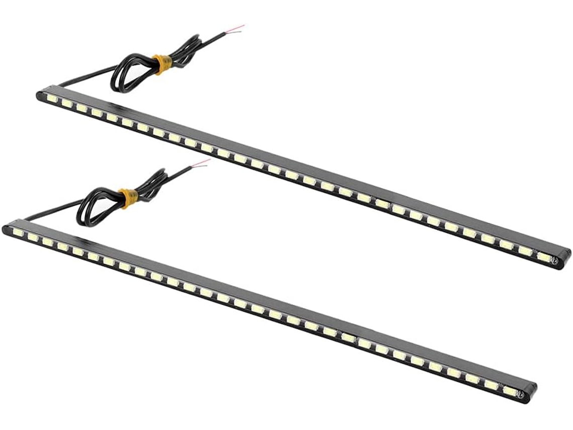 Luzes Diurnas De Led 5630de Alto Brilho E À Prova D Água Drl Para Carros, 12v, Para Modificação, Com Boa Vedação Para