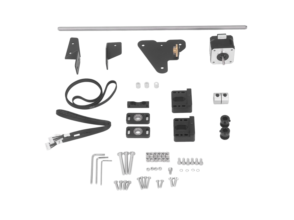 Kit De Upgrade De Eixos Z Duos Para Impressora 3d Aço Inox Motor Passo A Passo Para Ender3 V2 Pro Cr10
