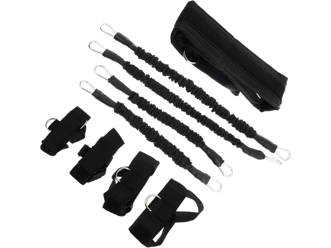 Faixa Elástica De Resistência Com Alças Para Treinamento Muscular, Corda Exercícios Em Casa, Ideal Homens E