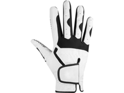 Conjunto de Luvas de Golfe, 1 Unidade, para Mão Esquerda, Macias, Respiráveis, com Grânulos Antiderrapantes, L