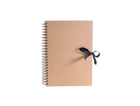 Álbum de scrapbooking Kraft A4 - ARTEMIO - Marrom