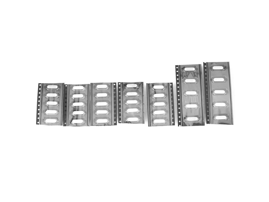 Kit De Oscilador De Cristal Passivo Laxiscreed Com 49 Smd E Diversas Frequências, 35 Peças