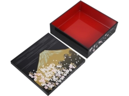 Marmita Bento Tradicional Japonesa De Grande Capacidade, Feita De Plástico Seguro Para Armazenar Lanches E Sobremesas Em