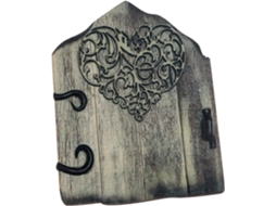 Decoração de Porta para Jardins Fadas, Jardim Casas Bonecas e Mundos Contos, Durável. CHABERLU
