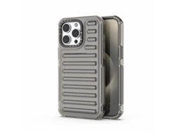 Capa Híbrida Pc Tpu De Alta Transparência Para Iphone 15 Pro Max - Airbag