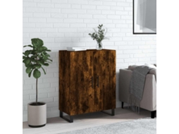Vidaxl Aparador 69,5x34x90 Cm Derivados De Madeira Cor Carvalho Fumado