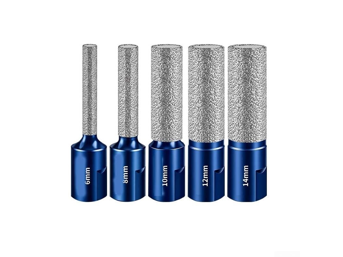 Conjunto De Brocas Diamantadas Para Esmerilhadeira Angular, Serra Copo