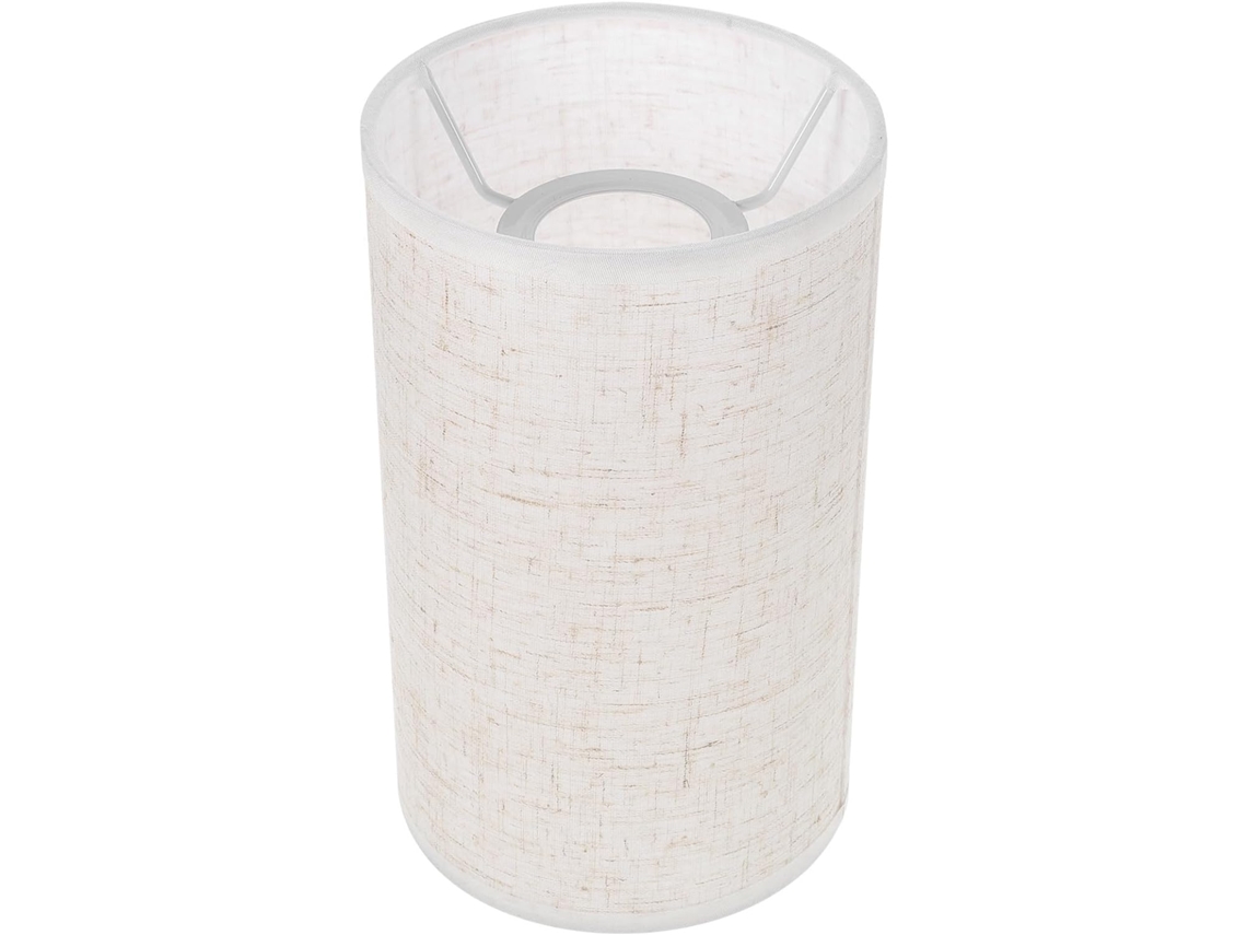 Abajur Cilíndrico Fino De Tecido E27, 1 Peça, Simples E Elegante.