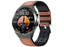 Smartwatch com chamada Bluetooth, monitoramento não invasivo de açúcar no sangue, alerta de ECG SOS, contador de passes e rastreamento esportivo Bestvite