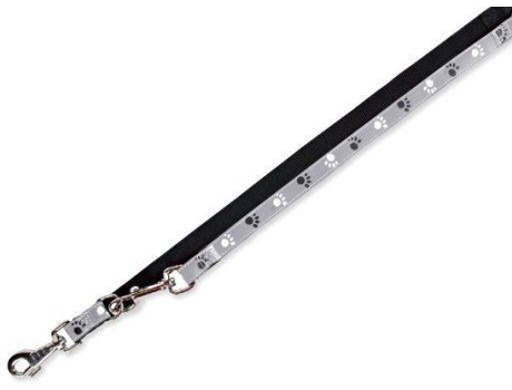 Trela Ajustável Silver Reflect L-xl - Trelas Extensíveis
