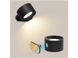 Luminária De Parede Interna, Luminária De Parede Led Recarregável Via Usb, Luminária De Parede Sem Fio Com Tela Sensível