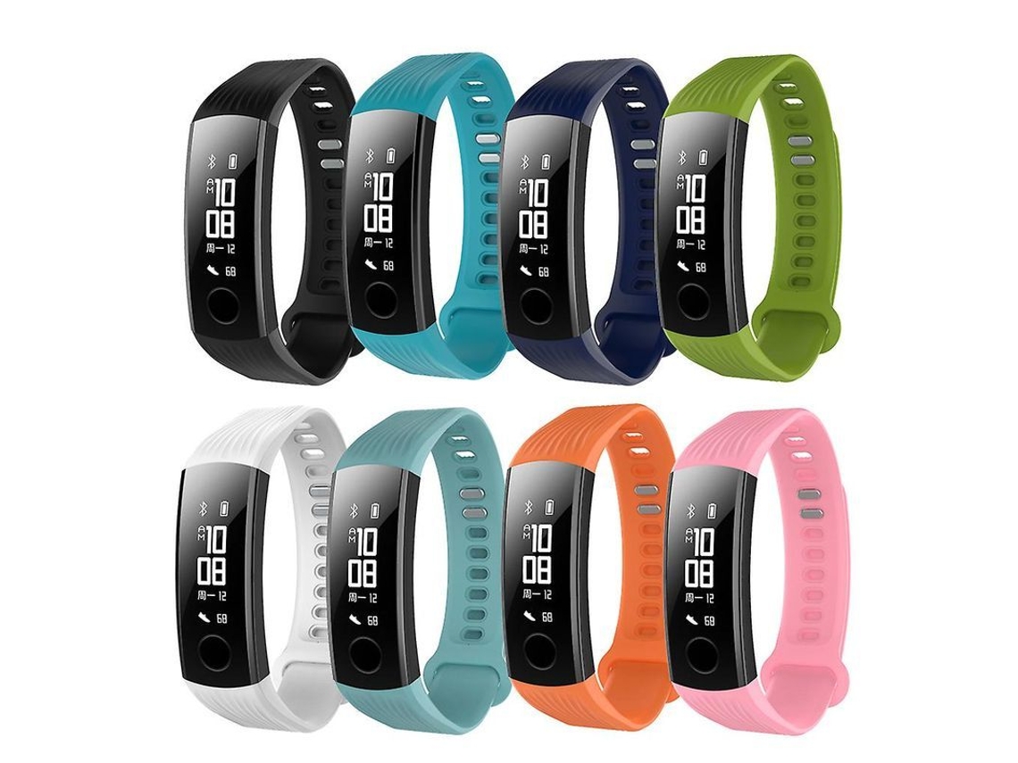 Pulseira de silicone Fasst para Huawei Honor 3, ajustável, S/MARCA