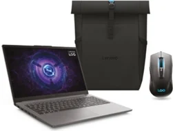 Pack Portátil Gaming LENOVO LOQ 15IAX9E-030 (15.6'' - Intel Core i5-12450HX - RAM: 16 GB - 512 GB SSD PCIe - NVIDIA GeForce RTX 3050) 