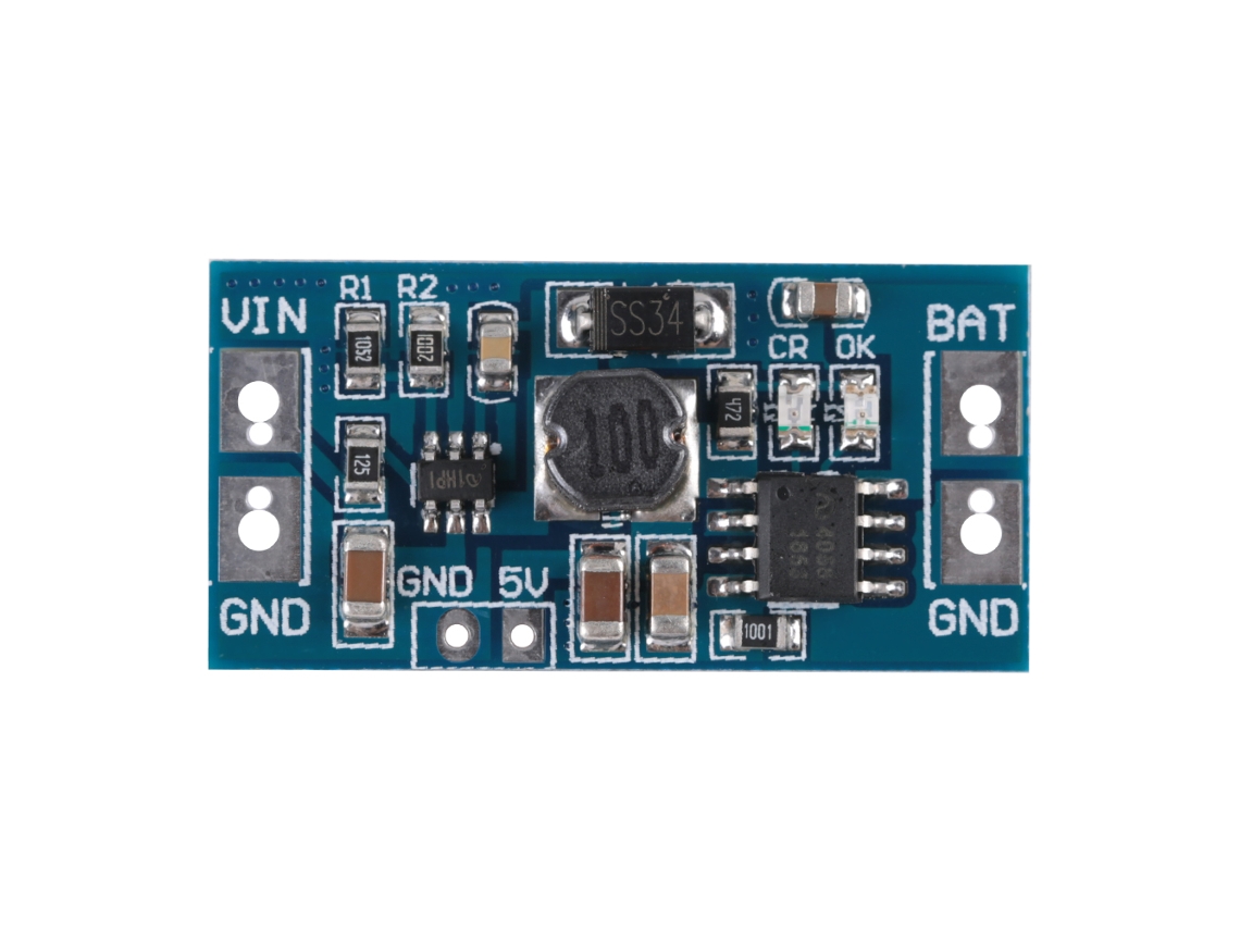 MÓDULO de Carga Buck DPDTC 9V 12V 24V para 4.2V Baterias de Lítio 18650 S/MARCA