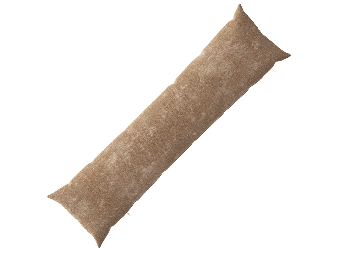 Vidaxl Capa Almofada Heerlen Castanho 40 X 145 Cm Tecido Chenille