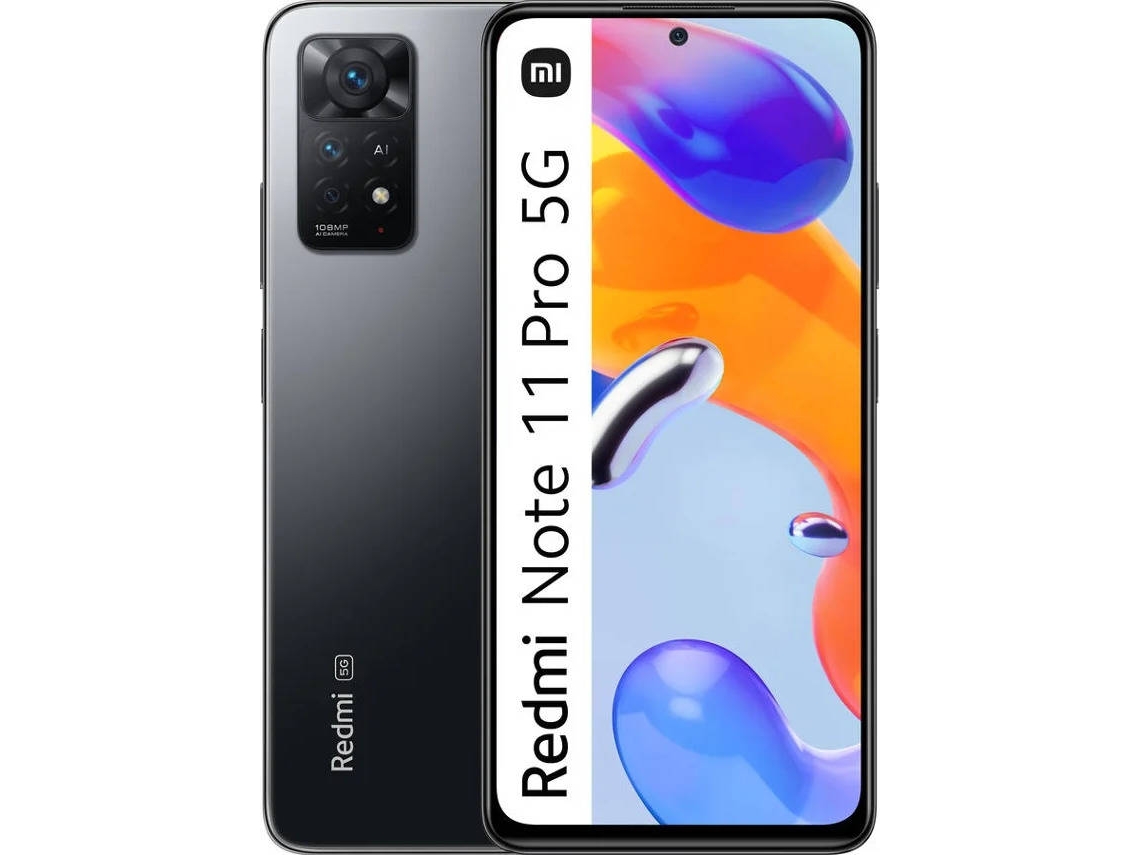 Smartphone XIAOMI Redmi Note 11 Pro 5G (Outlet Grade B - 6.67'' - 6 GB - 128 GB - Cinzento)