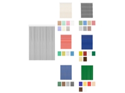 Cortinas De Exterior Impermeables – Cortinas Antimoscas Para Terrazas Y Porche Marbella - Blanca 140 X 240 Cm