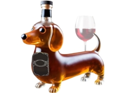 Garrafa De Uísque Garrafas De Bebidas Vazias Em Formato De Dachshund Item Colecionável Ideia D Gokoco