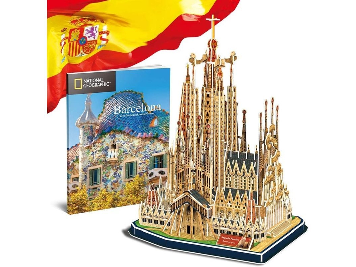 Modelo De Arquitectura Puzzle 3d Sagrada Família National Geographic