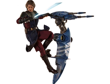 Figura Hot Toys TMS020 - Star Wars The Clone Wars - Anakin Skywalker And Stap Deluxe Version