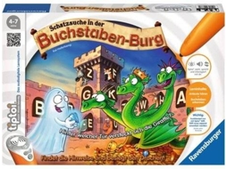 Jogo de Tabuleiro RAVENSBURGUER Schatzsuche in der Buchstabenburg (Idade Mínima: 4)