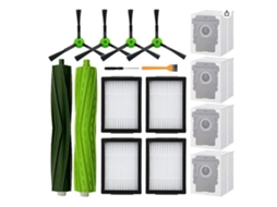 16 Peças De Reposição Ao Robô De Varredura Para ​​irobot Roomba I7 I7+ I3 E5 I6 I8+ Cuich
