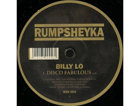 Vinil Disco Fabulous Rumpsheyka