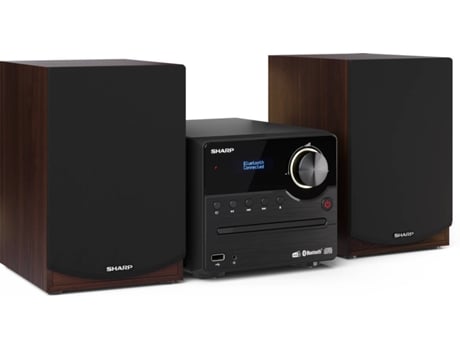 Sistema Micro SHARP XL-B517D Castanho (45W Bluetooth)