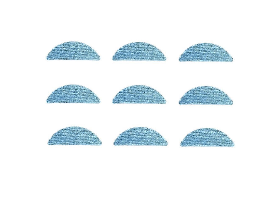 Conjunto De 9 Panos De Limpeza Para Aspirador De Pó Ikohs Netbot S15 / Polaris Pvcr 3300 Iq - Acessórios E Panos De Limpeza De Reposição_glo